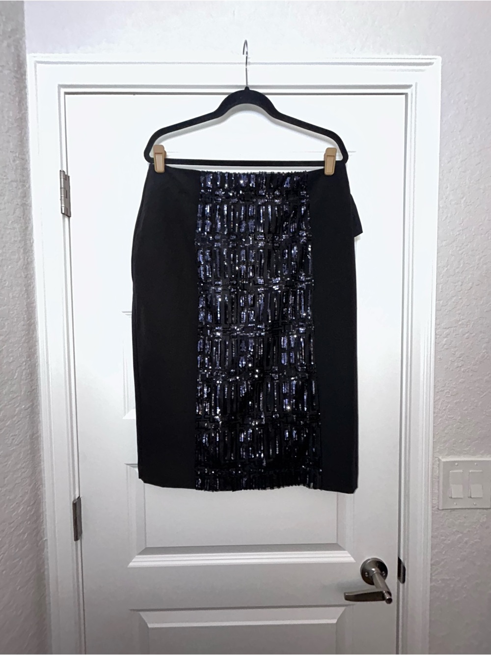 New, Worthington Sequins Panel Pencil Straight Skirt